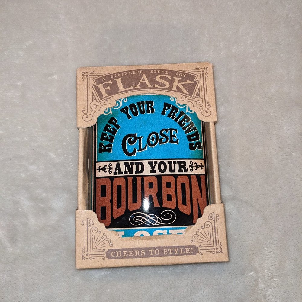 Trixie & Milo Bourbon Flask